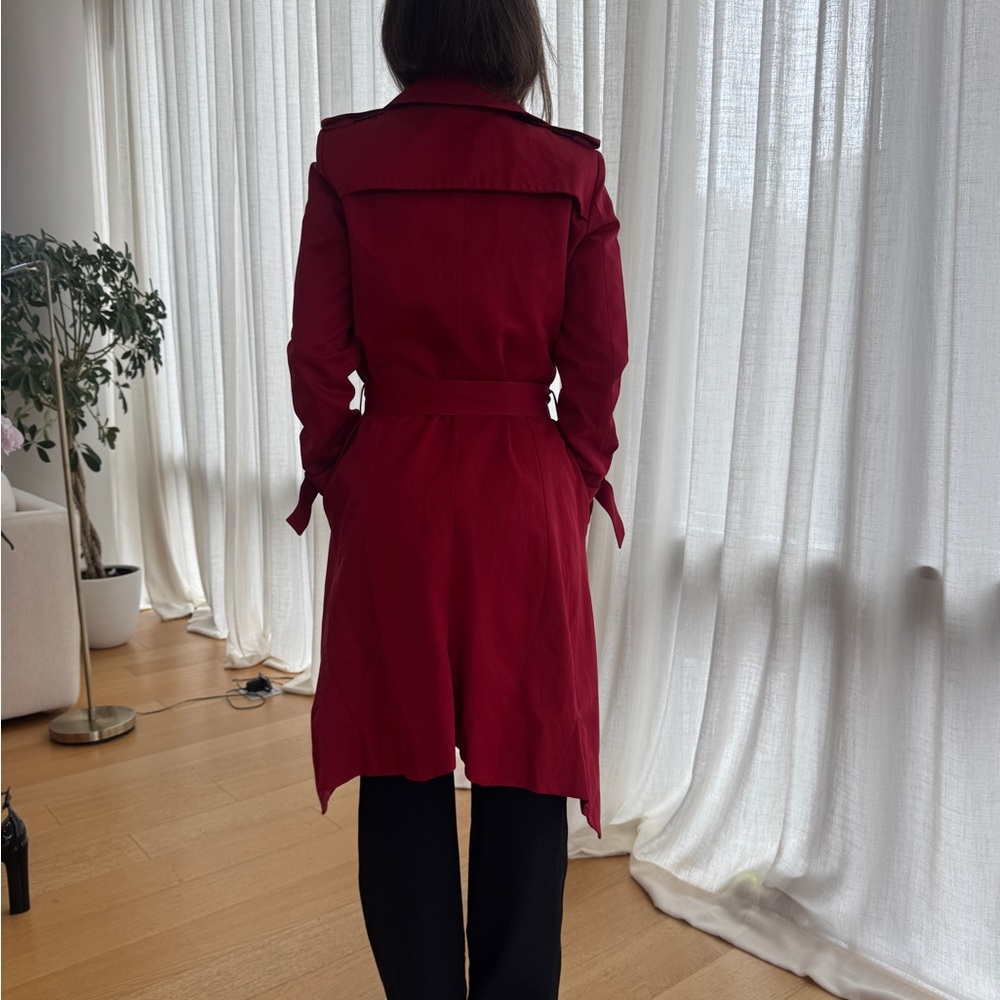 YSL Yves Saint Laurent red trench - Picture 3 of 8